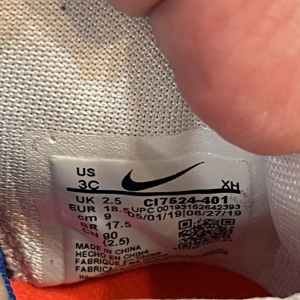 Nike Lebron Soldier 13 XIII Size 3C Baby Infant Toddler Shoes C17524-401